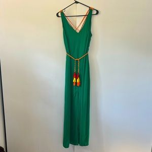 Strut and Bolt Green Maxi Dress